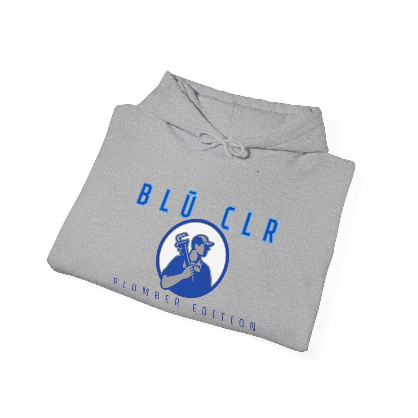 Heavy Blend Hooded Sweatshirt - BLŪ CLR Grit and Hustle Apparel for tradesmen and working men/women