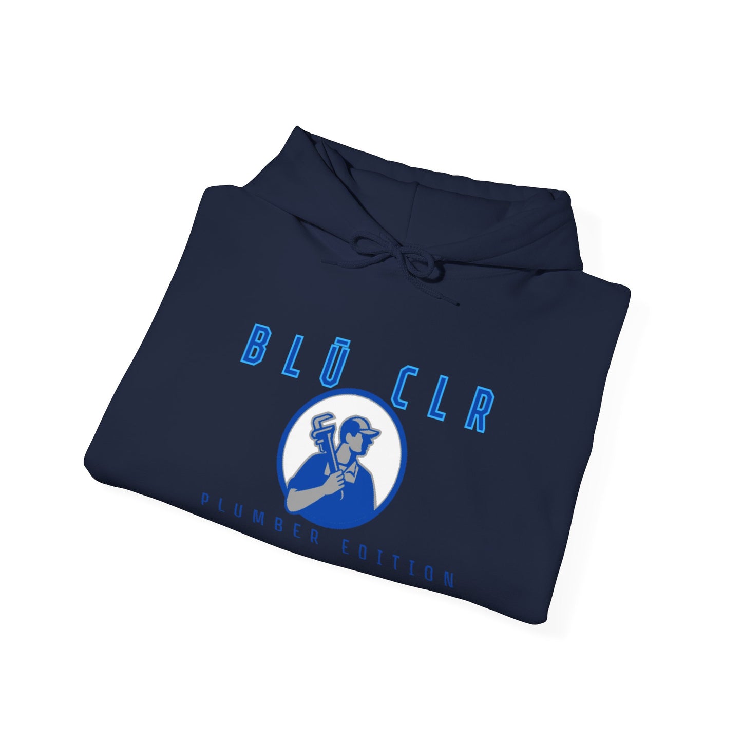 Heavy Blend Hooded Sweatshirt - BLŪ CLR Grit and Hustle Apparel for tradesmen and working men/women