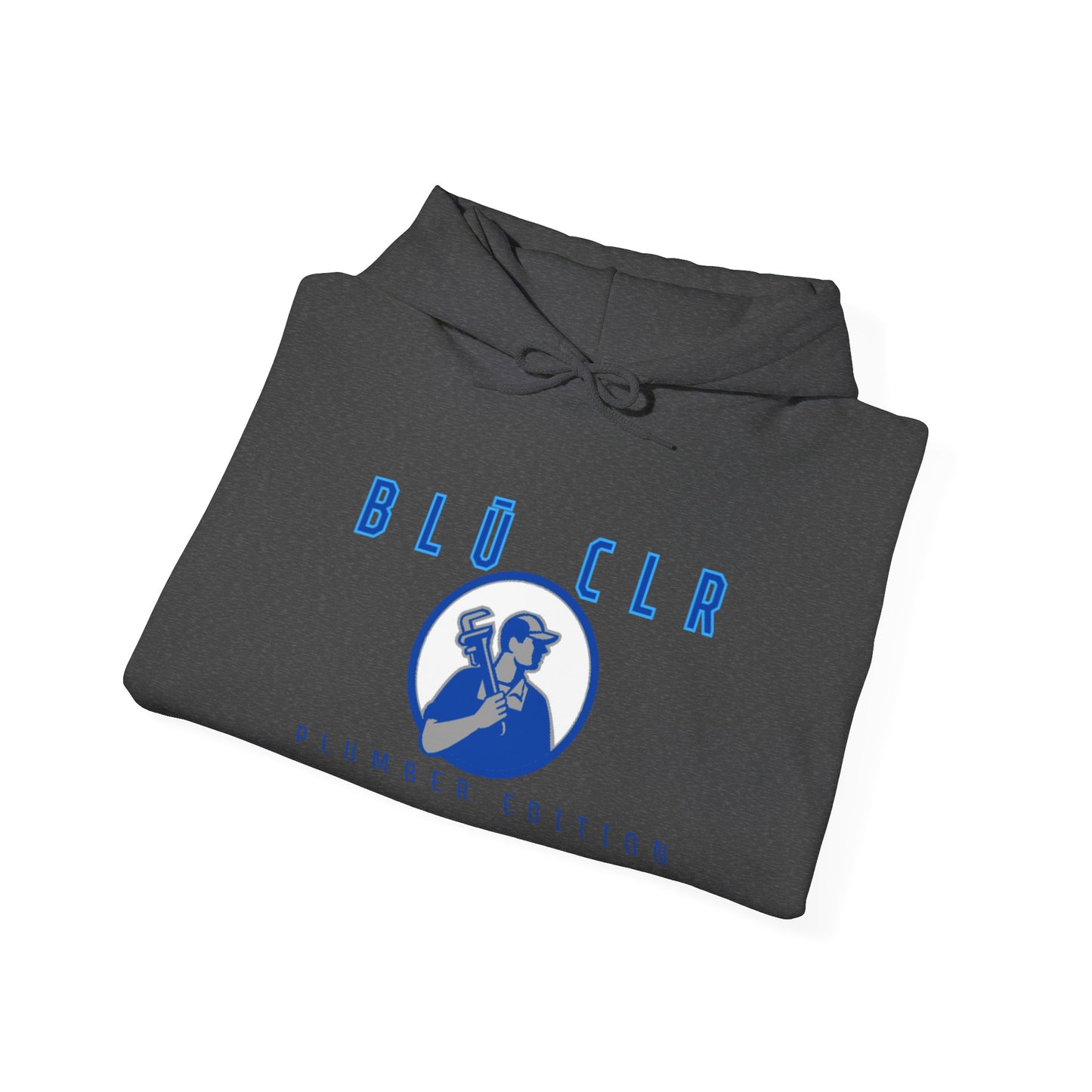Heavy Blend Hooded Sweatshirt - BLŪ CLR Grit and Hustle Apparel for tradesmen and working men/women