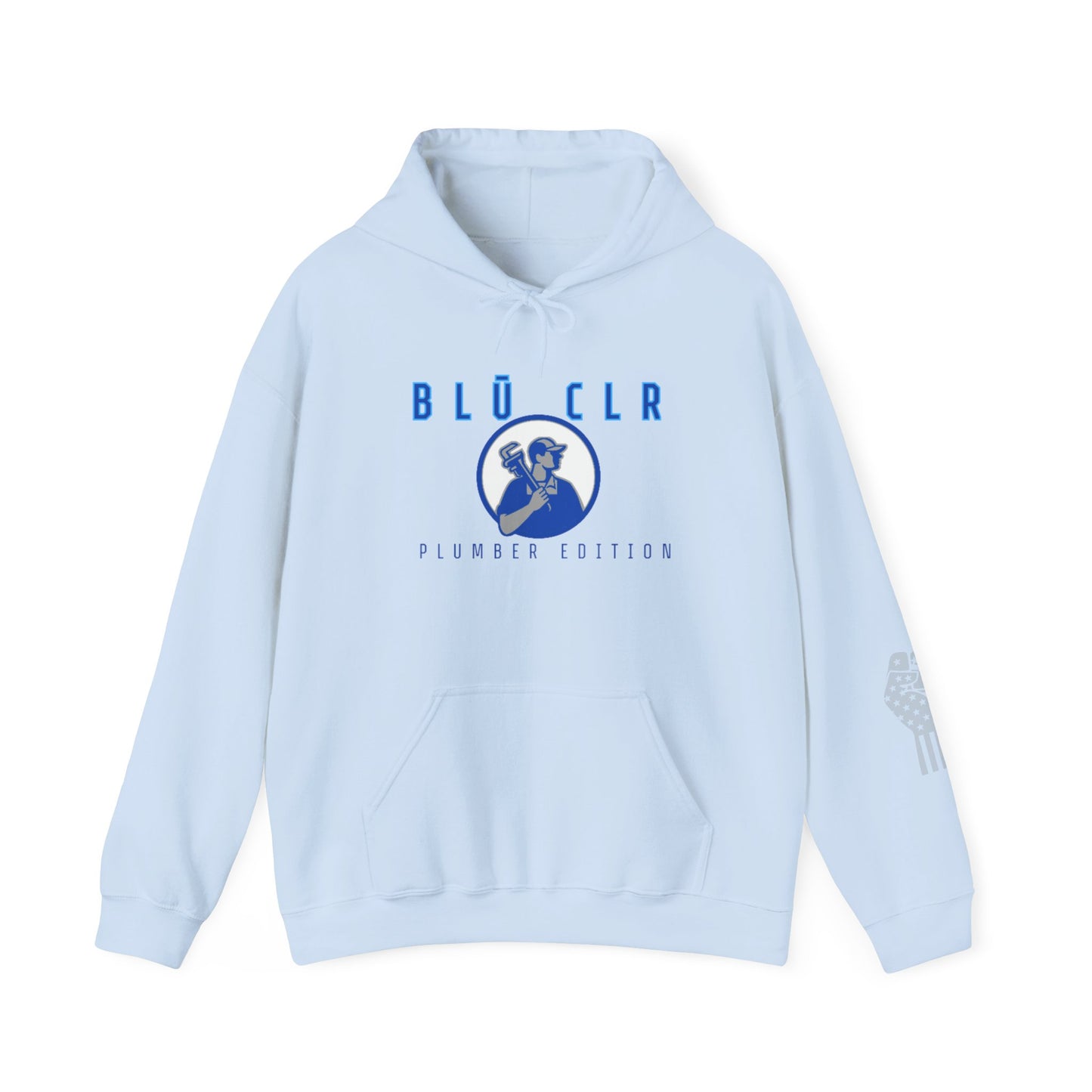 Heavy Blend Hooded Sweatshirt - BLŪ CLR Grit and Hustle Apparel for tradesmen and working men/women