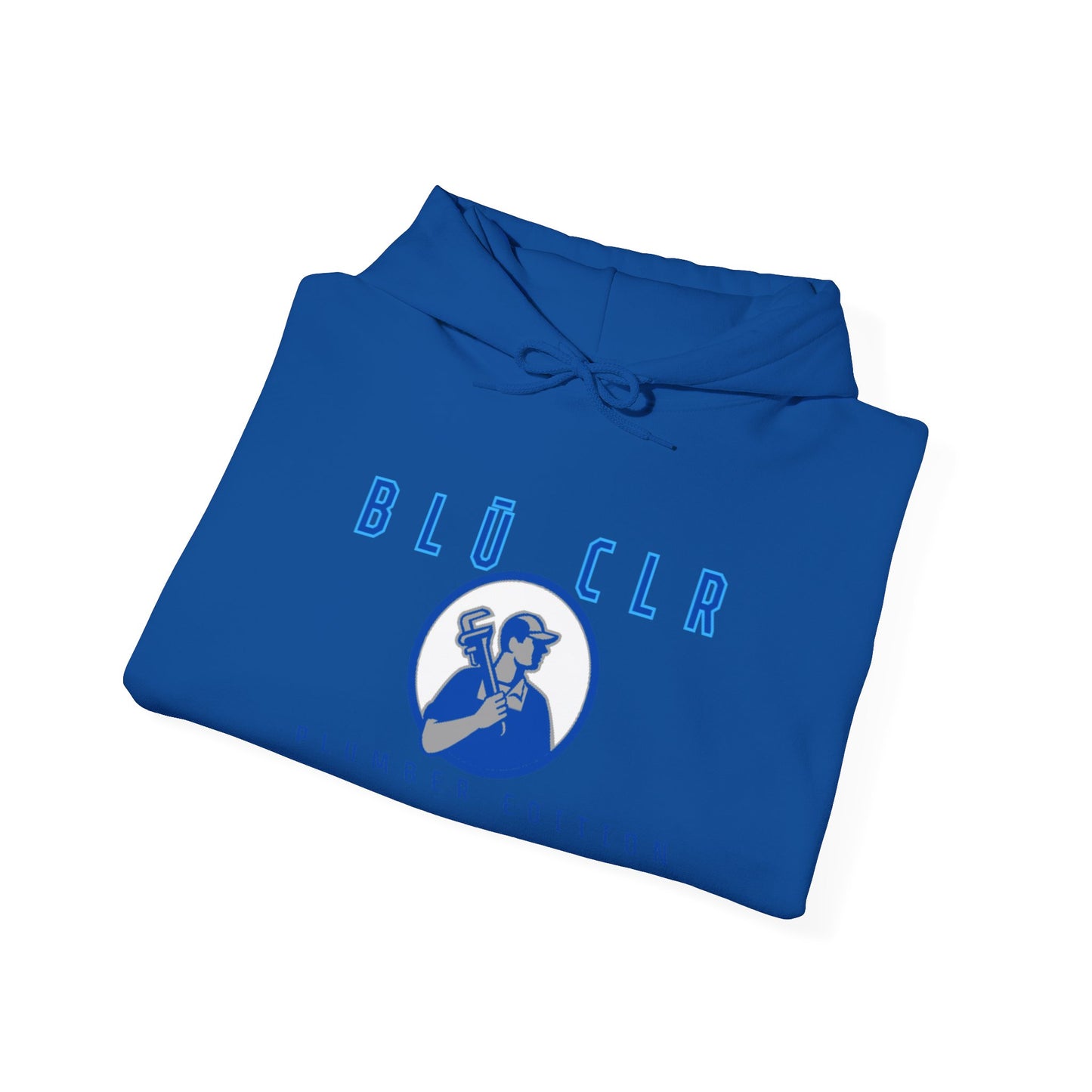 Heavy Blend Hooded Sweatshirt - BLŪ CLR Grit and Hustle Apparel for tradesmen and working men/women