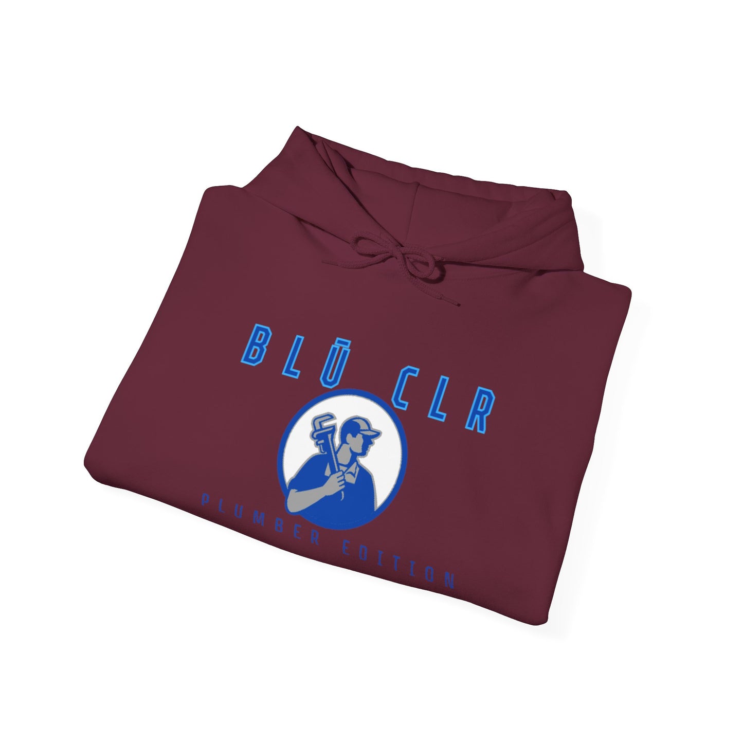 Heavy Blend Hooded Sweatshirt - BLŪ CLR Grit and Hustle Apparel for tradesmen and working men/women