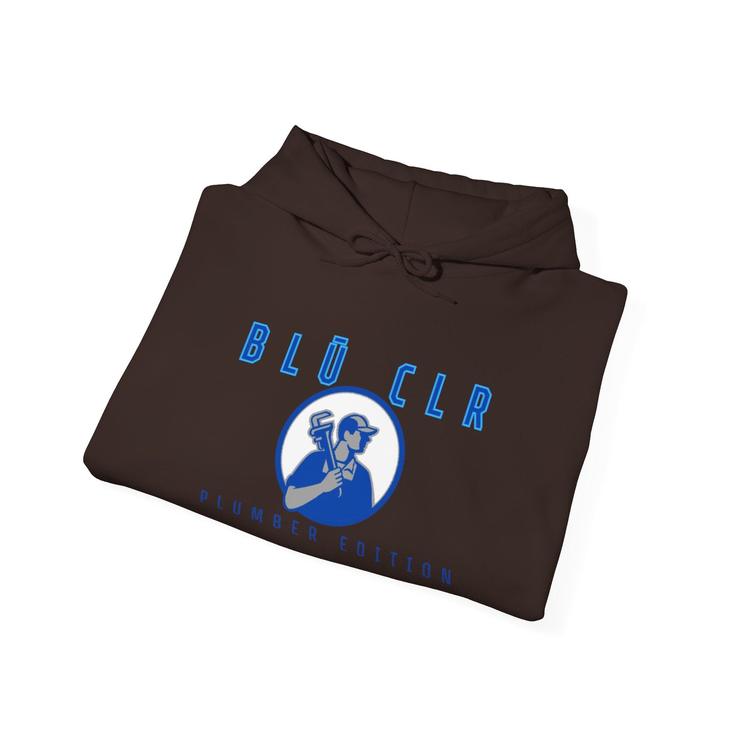 Heavy Blend Hooded Sweatshirt - BLŪ CLR Grit and Hustle Apparel for tradesmen and working men/women