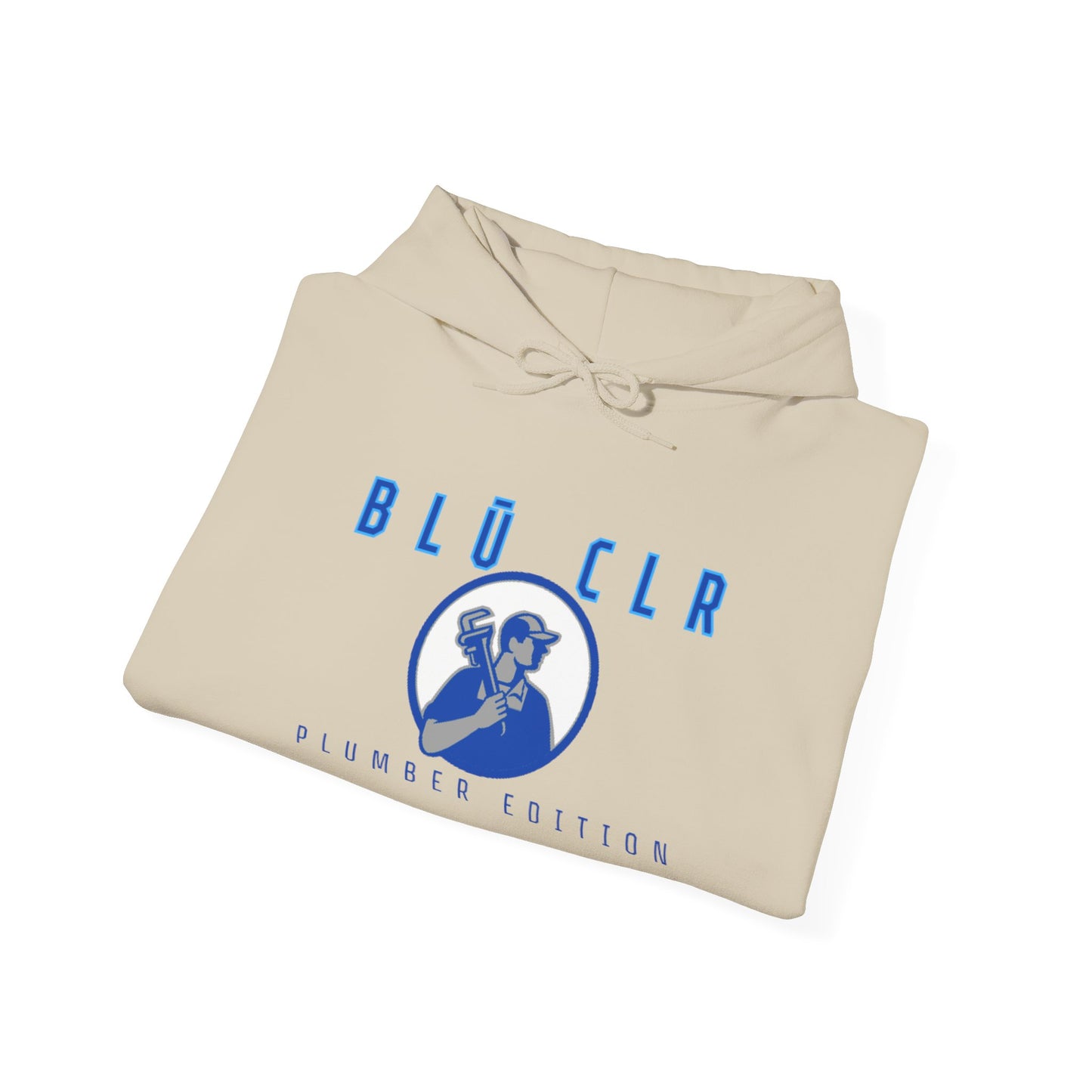 Heavy Blend Hooded Sweatshirt - BLŪ CLR Grit and Hustle Apparel for tradesmen and working men/women